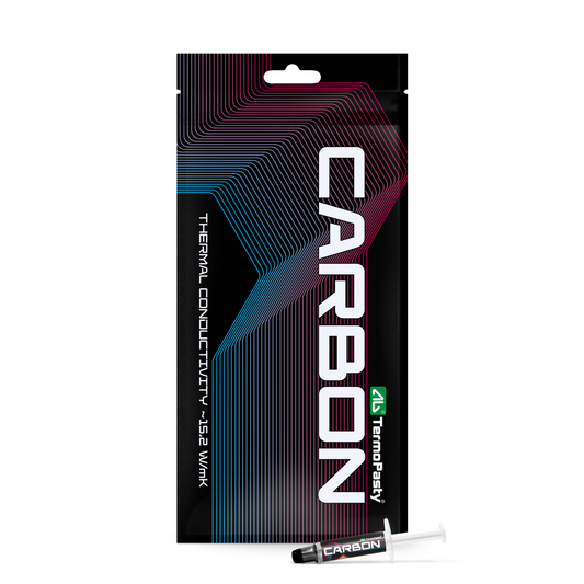 Toplotno prevodna pasta AG Termopasty Carbon, tip brizga, 1g ART.AGT-324
