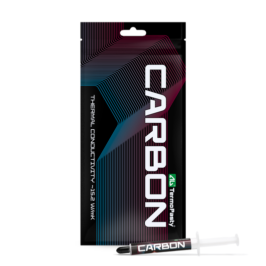 Toplotno prevodna pasta AG Termopasty Carbon, tip brizga, 3g ART.AGT-325
