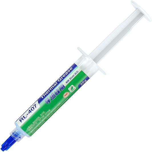 Toplotno prevodna pasta Relife RL-407, tip brizgalke, 20g, modra