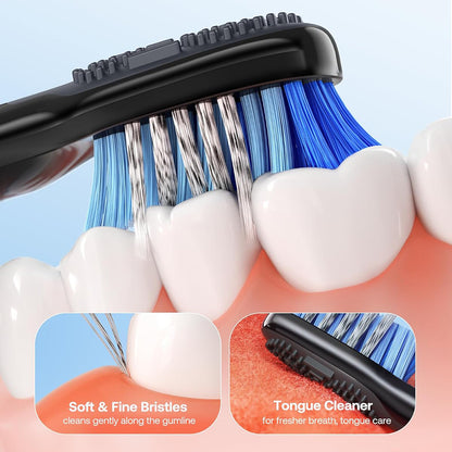 Bitvae D2 Electric Toothbrush, Black