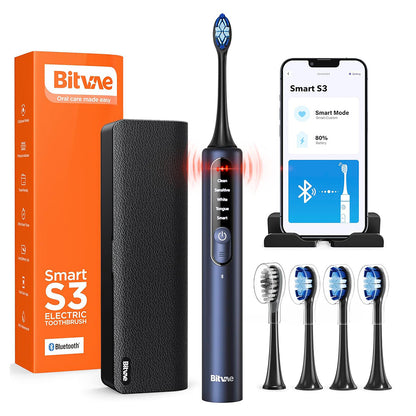 Električna zobna ščetka Bitvae S3 Smart, temno modra