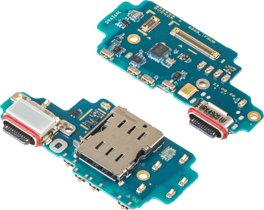Plošča z priključkom za polnjenje - Mikrofon - Modul za branje SIM Samsung Galaxy S24 Ultra S928, Service Pack GH96-16497A