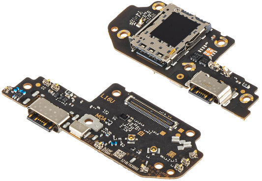 Plošča z priključkom za polnjenje - Mikrofon - Modul za branje SIM Xiaomi Poco X4 GT, Service Pack 5600020L1600