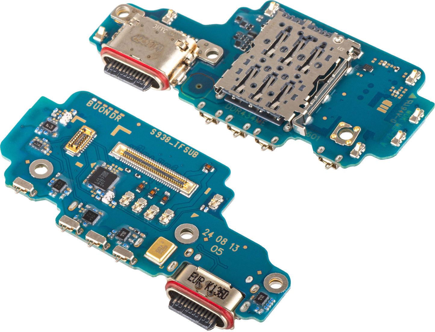 Plošča s priključkom za polnjenje - mikrofon - modul bralnika SIM Samsung Galaxy S25 Ultra S938