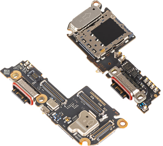 Plošča z priključkom za polnjenje - Mikrofon - Modul čitalca SIM Xiaomi 13, Service Pack 56000100M300