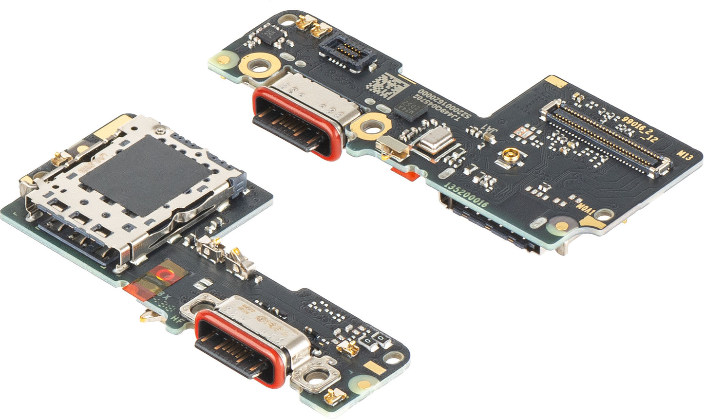 Plošča z priključkom za polnjenje - Mikrofon - Modul za branje SIM Xiaomi Redmi Note 14 Pro 5G, Service Pack 56002600O1600