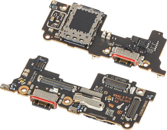 Plošča z priključkom za polnjenje - Mikrofon - Modul čitalca SIM Xiaomi Poco F6 Pro, Service Pack 5600170N1100