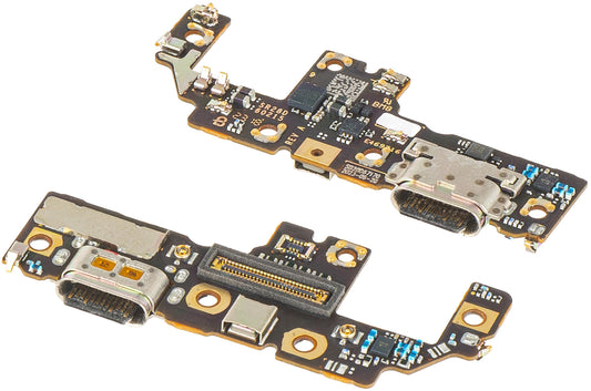 Plošča z priključkom za polnjenje - Mikrofon Motorola Razr 40 Ultra, Swap