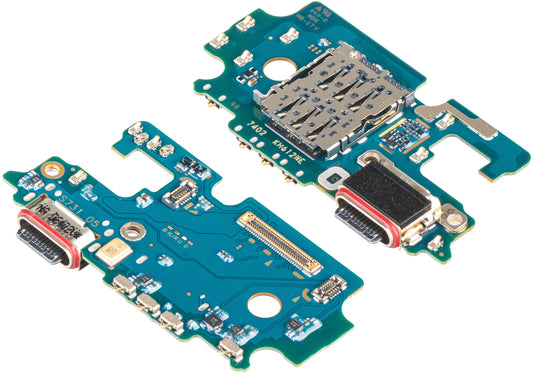 Plošča z priključkom za polnjenje - Mikrofon - Modul čitalnika SIM Samsung Galaxy S25 FE, Service Pack GH96-20363A