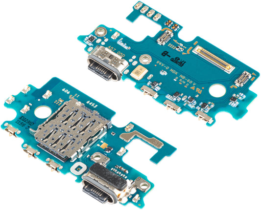 Plošča s priključkom za polnjenje - mikrofon - modul za branje SIM kartice Samsung Galaxy A57 5G, servisni paket GH96-20947A