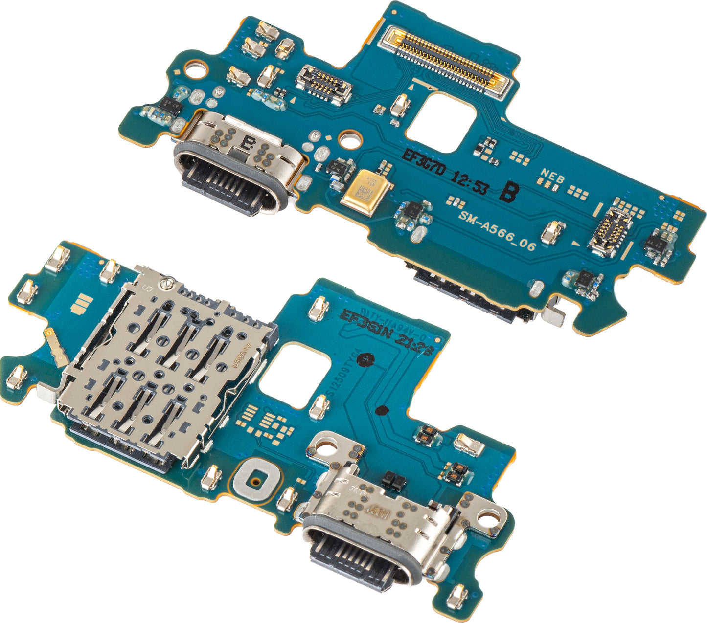 Plošča z priključkom za polnjenje - Mikrofon - Modul čitalca SIM Samsung Galaxy A56 A566, Service Pack GH96-19091A