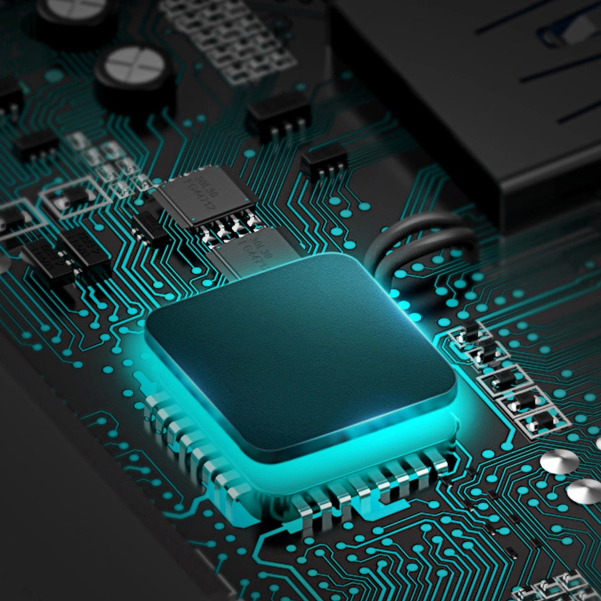 Mrežna kartica Baseus Lite, RJ45, USB, Črna WKQX000001