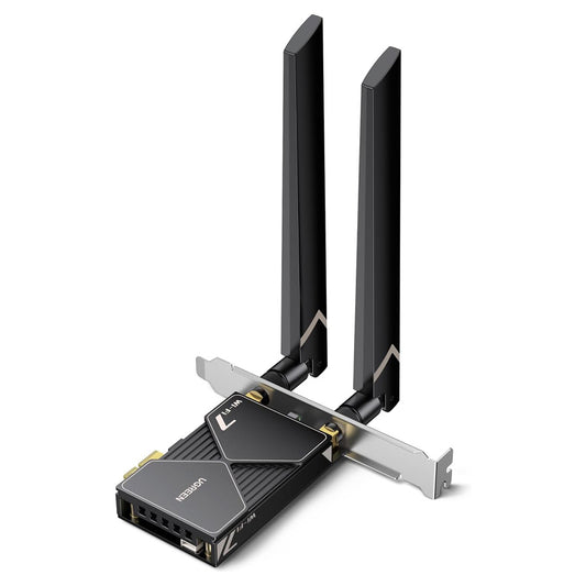 Omrežna kartica UGREEN BE6500 (55204), 1 x PCIe, črna
