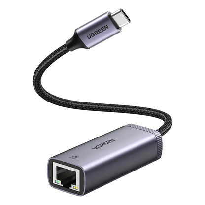 Mrežna kartica UGREEN CM483, RJ45, USB-C, Siva