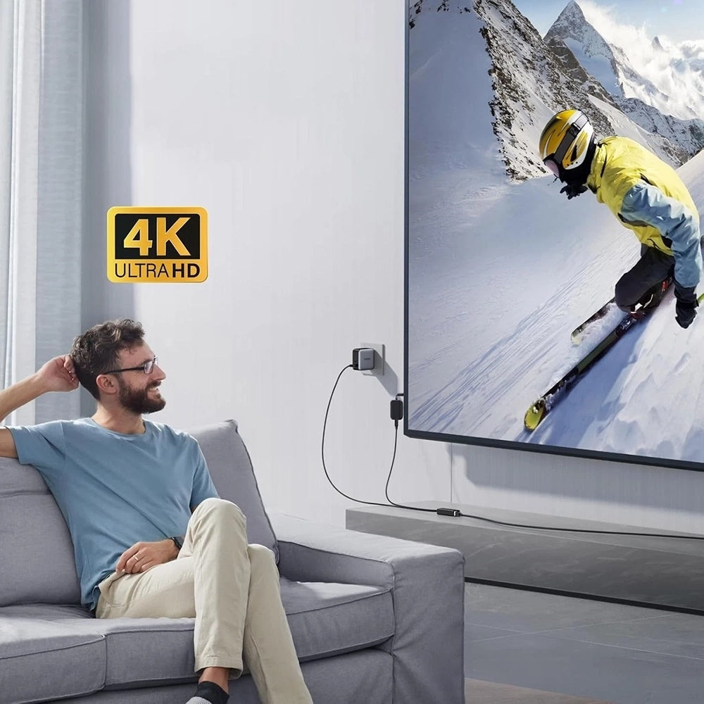 Omrežna kartica UGREEN CR110 (75535), RJ45, USB / USB-C, Črna