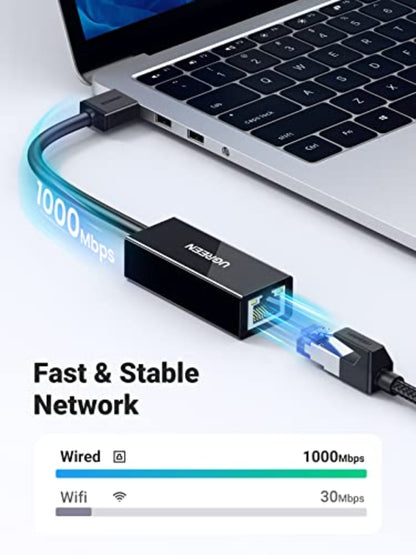 Mrežna kartica UGREEN CR111, RJ45, USB 3.0, Bela