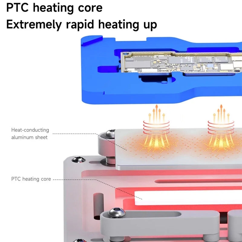Mechanic PCB Hotplate for Apple iPhone X - 15 Series