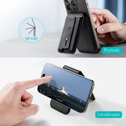 Denarnica MagSafe, ESR, Findy my Wallet, Rjava