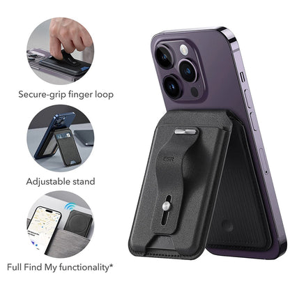 Denarnica MagSafe, ESR, Findy my Wallet, Rjava