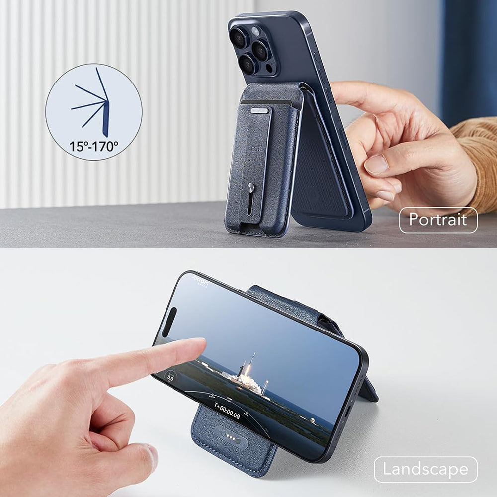 Denarnica Magsafe, ESR, Find my Wallet, Temno modra