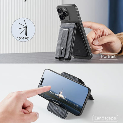 Denarnica Magsafe, ESR, Findy my Wallet Carbon, Črna