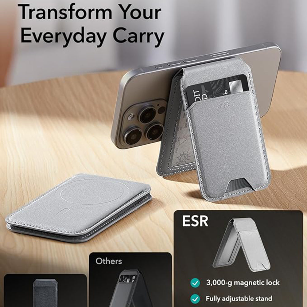 Denarnica Magsafe, ESR, Siva