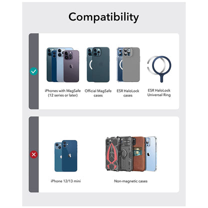 Magsafe Wallet, ESR, Stand, Brown