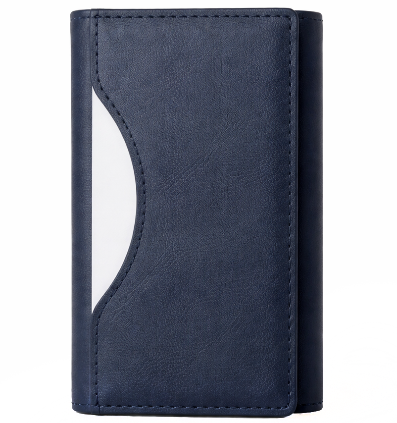 Denarnica MagSafe, OEM, Triple Wallet, Temno modra