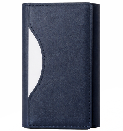 Denarnica MagSafe, OEM, Triple Wallet, Temno modra