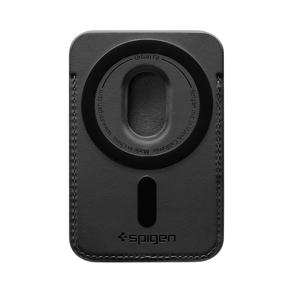 Denarnica MagSafe, Spigen, MagFit Urban Fit, Črna AFA11335