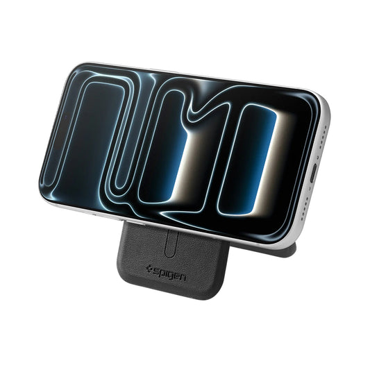 Denarnica MagSafe, Spigen, Slim Fold Tripod S314-4, Črna AFA11591