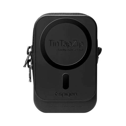 Denarnica MagSafe, Spigen, TinTap ZIP MagFit 2, Črna AFA11564