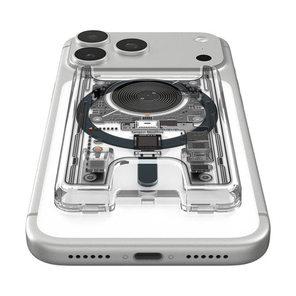 Denarnica MagSafe, Spigen, Ultra Hybrid Zero One, Prosojna AFA11403