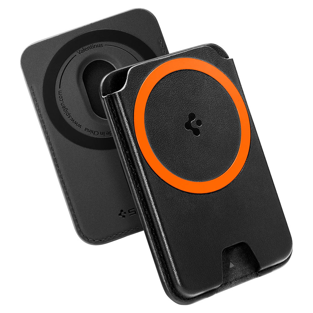 Denarnica MagSafe, Spigen, Valentinus MagFit+, Črna AFA11336