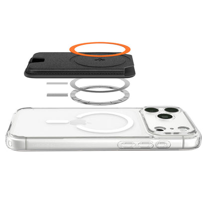 Denarnica MagSafe, Spigen, Valentinus MagFit+, Črna AFA11336