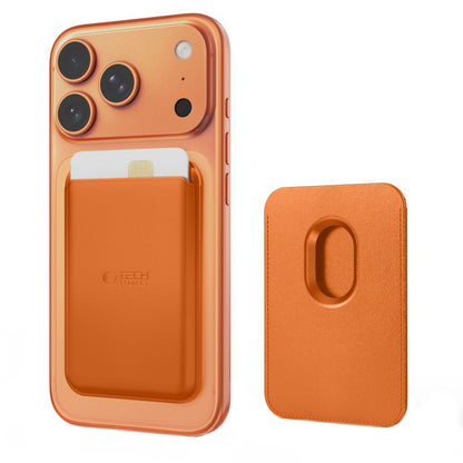 Denarnica MagSafe, Tech-Protect, Magwallet, Oranžna