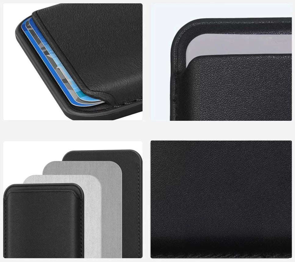 Denarnica MagSafe, Tech-Protect, Magwallet Carbon, Črna