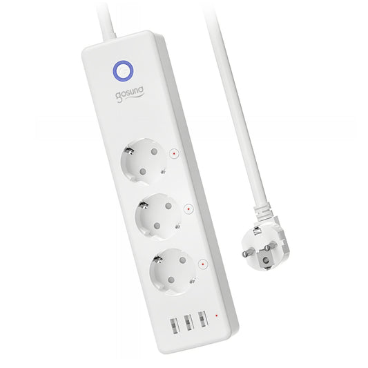 Podaljšek Gosund P1 Plus, Wi-Fi, 3 x Schuko