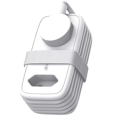 Podaljšek Orico APP, 1 x Schuko - 1 x Vtičnica - 2 x USB-A - 1 x USB-C, Bela Siva