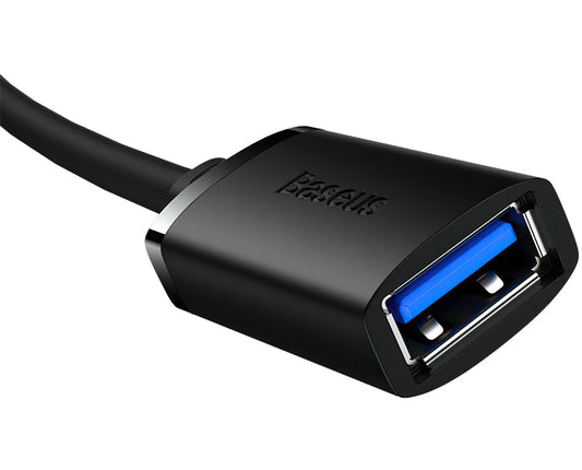 Podaljšek USB 3.0 Baseus AirJoy Series, 0.5m, Črn B00631103111-01