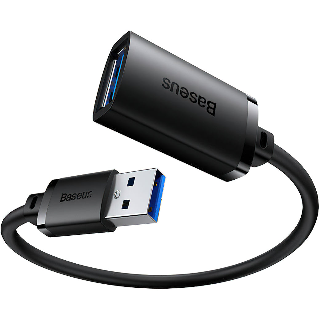 Podaljšek USB 3.0 Baseus AirJoy Series, 0.5m, Črn B00631103111-01
