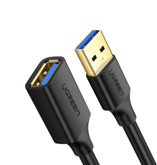 Podaljšek USB 3.0 UGREEN US129, 5m, črn