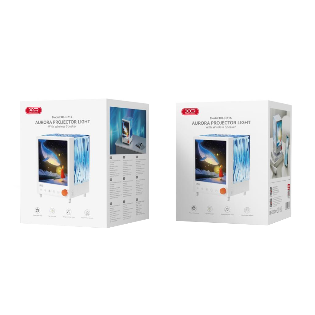 XO Design OZ14 Aurora Laser Projector, White