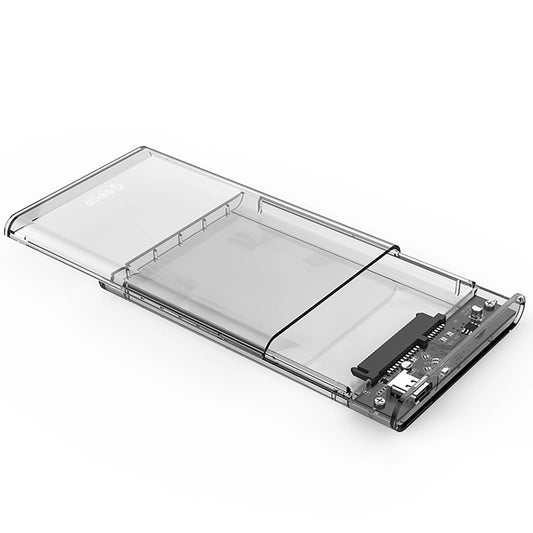 Orico 2139C3 ohišje za HDD / SSD SATA 2,5-palčni, USB-C, prozorno