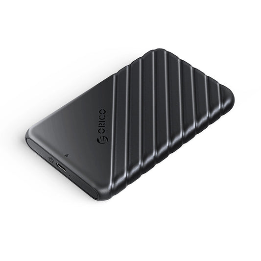 Orico 25PW1C-C3 ohišje za HDD / SSD SATA 2,5-palčni, USB-C, črno