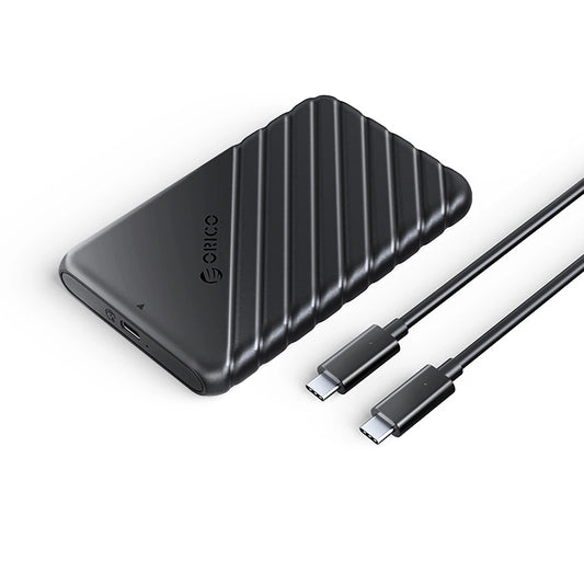 Orico 25PW1C-C3 ohišje za HDD / SSD SATA 2,5-palčni, USB-C, črno