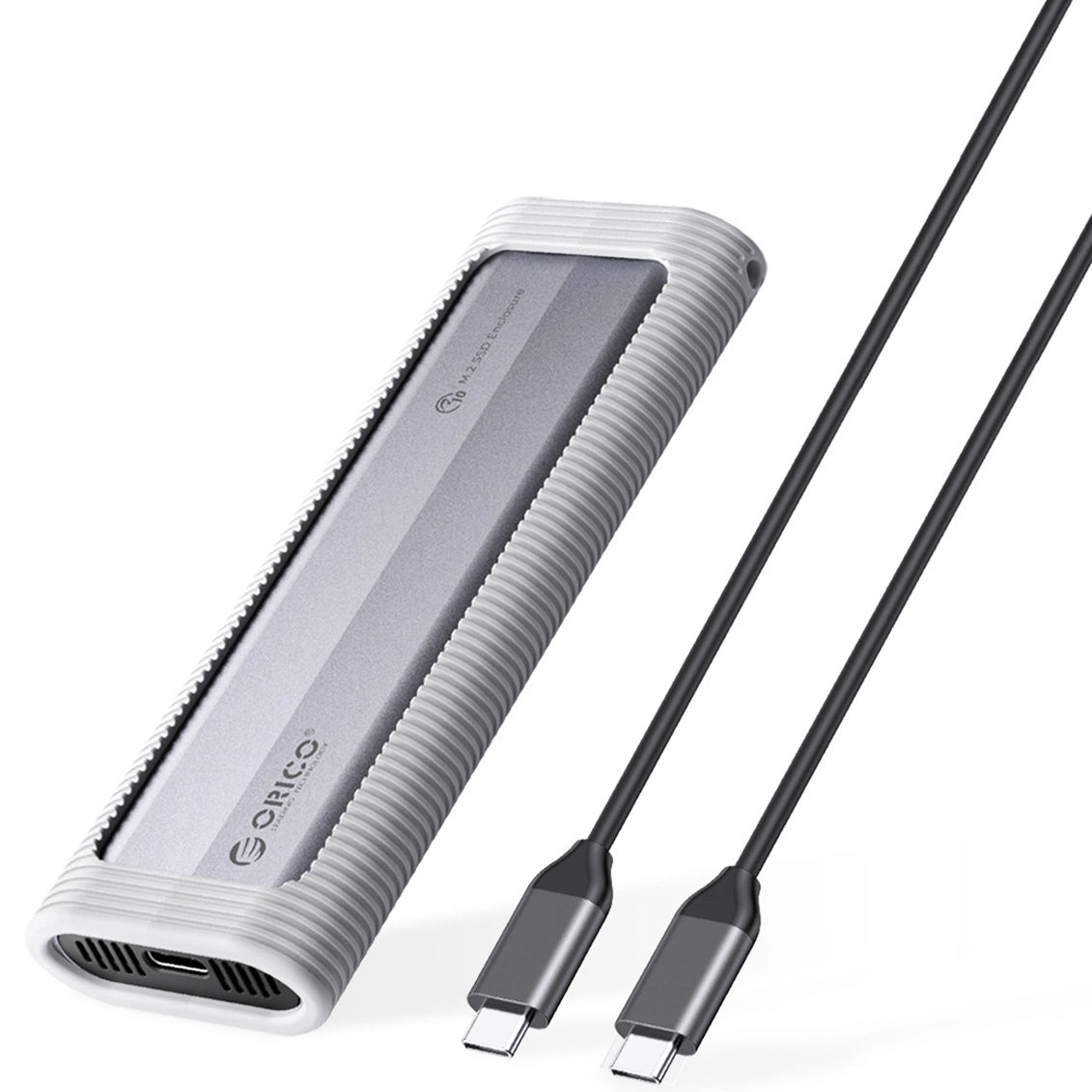 Orico AXM2S-G2 nosilec za SSD M.2 NVMe / NGFF, siva