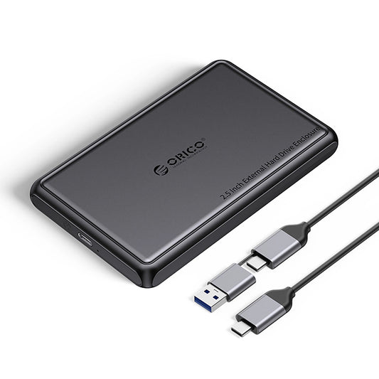 Orico DDL25-C3 ohišje za HDD / SSD SATA 2,5-palca, USB-C, črno
