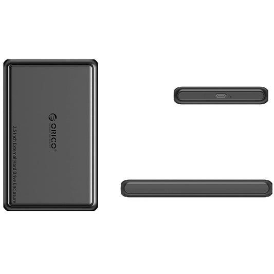 Orico DDL25-C3 ohišje za HDD / SSD SATA 2,5-palca, USB-C, črno