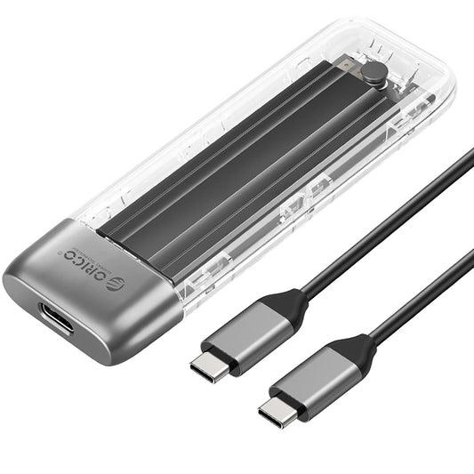 Orico TXM2-C3 ohišje za SSD M.2 NVMe, sivo
